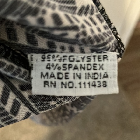 Women’s Black and Tan Maxi Dress- Size M - Picture 3 of 3